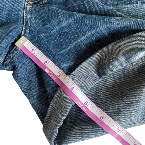 Citizens of Humanity Denim Blue Button Fly Jean Shorts Sz 27 - Picture 6 of 10